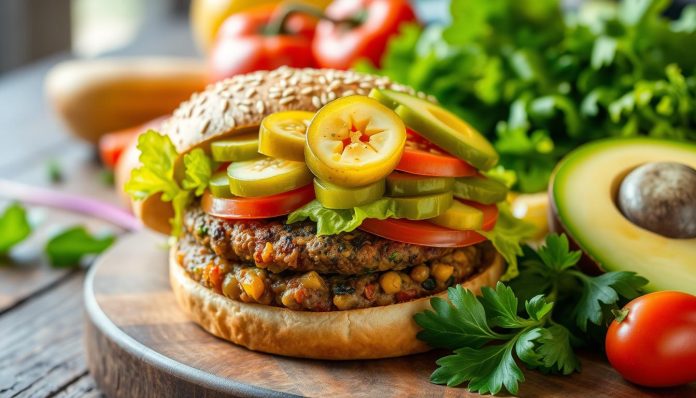 impossible veggie burger